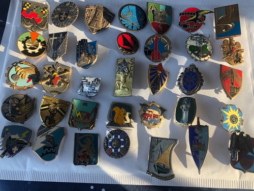 Lot insignes militaires - lot,
