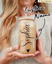 Tasse Personnalisable En Verre