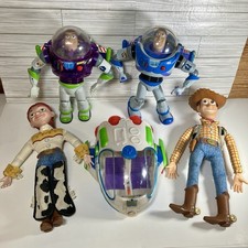 Disney Pixar Toy Story Lot Interstellar Buzz Lightyear Woody Jessie Talking
