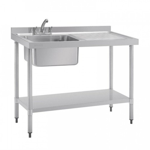 Plonge inox simple évier