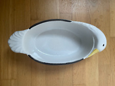 Terrine, plat four céramique forme oie