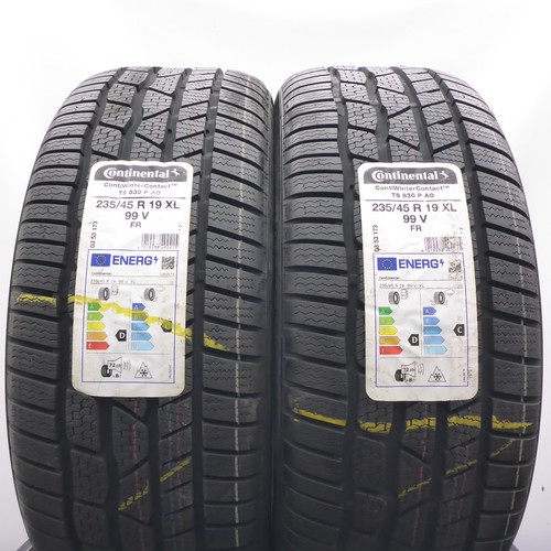 Pneus hiver continental - 2x,