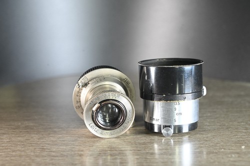 Leica leitz elmar - leica, 50mm