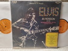 Elvis Presley In Person Menphis To Vegas 33 T Double LP en Import Canada 