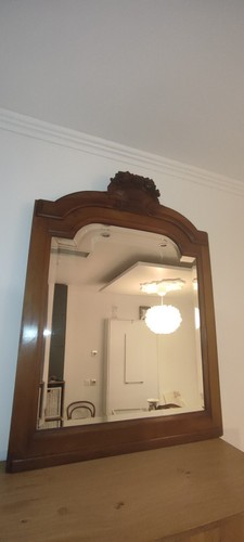 Ancien grand miroir fin xixè - miroir,