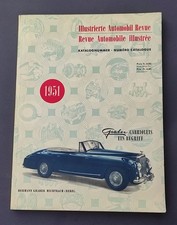 REVUE AUTOMOBILE ILLUSTREE 1951  illustrierte Automobil Revue