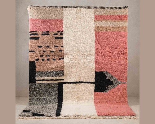 Tapis berbère laine shag - en,