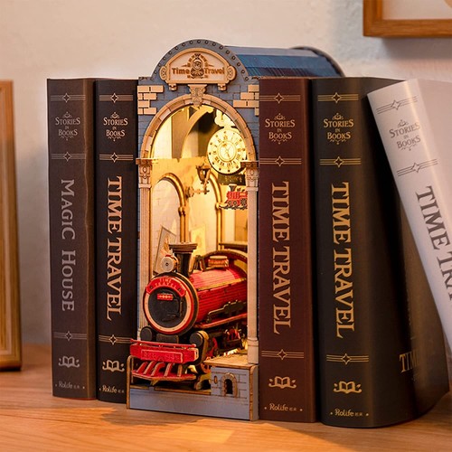 Rokr wooden puzzle bookend - rokr,