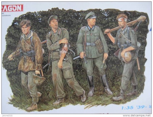 Dragon infanterie allemande - ,