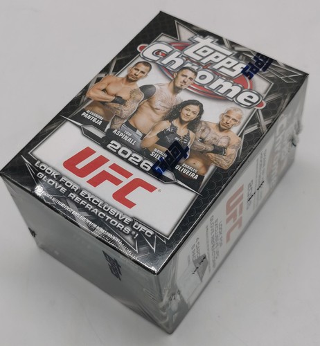 Topps chrome ufc blaster box - topps,