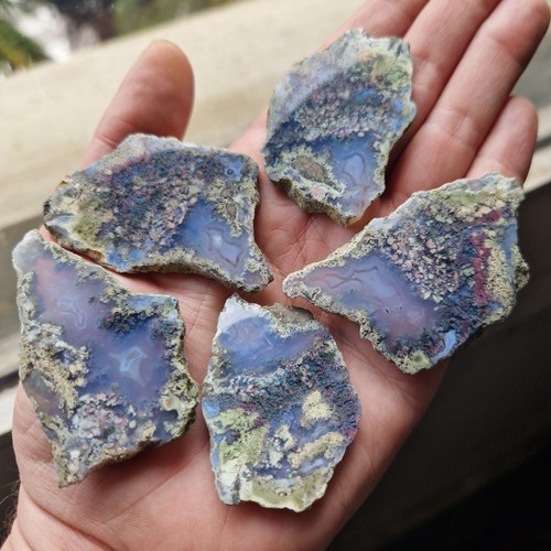 Moss agate slab from - moss,