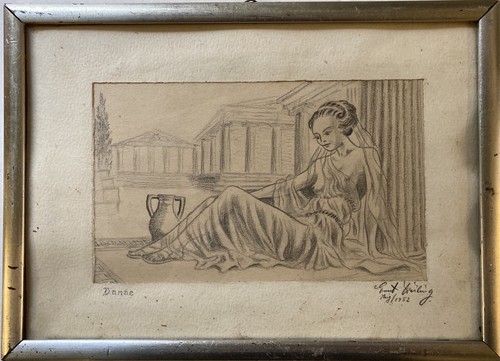 Danaë dessin mythologie - danaë,