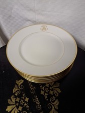 6 ASSIETTES PLATES BLANCHES
