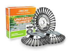 3x tête de brosse désherbage pour débroussailleuse 25,4mm forage 200mm Ø