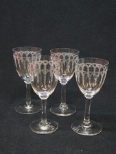 4 Anciens Verres A Porto En