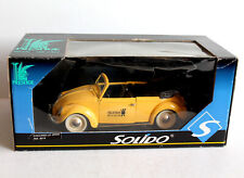 RARE! SOLIDO PRESTIGE 1/18 N°8014 LADYBUG OPEN CONVERTIBLE TELETHON, CAR