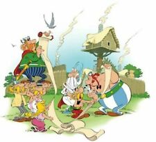 Plaque métal    bd bande dessinée asterix  30 X 20 CM