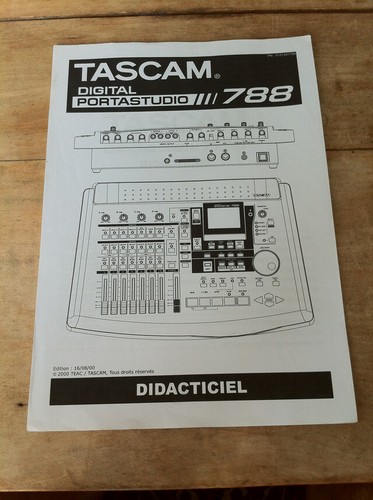 Tascam digital portastudio - tascam,