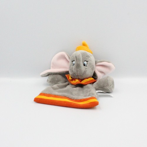 Doudou plat dumbo éléphant - doudou,