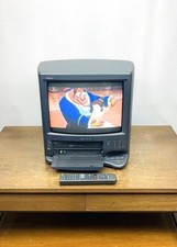Sony KV-14VH03 14" Trinitron CRT TV-Video Combo Retro Tested Working