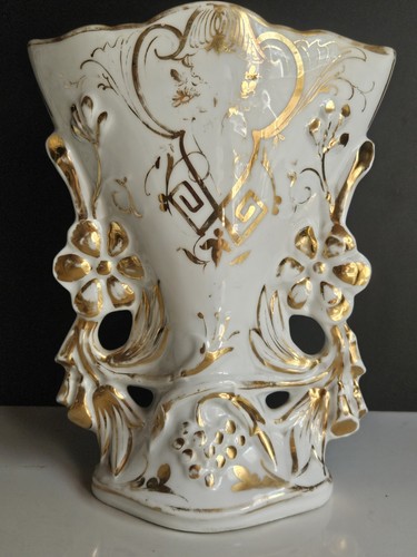 Vase mariée vieux paris - vase,