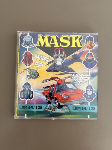 Jeu commodore disk mask - mask,
