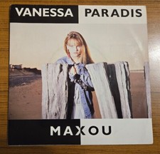 VANESSA PARADIS - MAXOU . DISQUE 45 TOURS VINYLE. POCHETTE ORIG. POLYDOR 871224