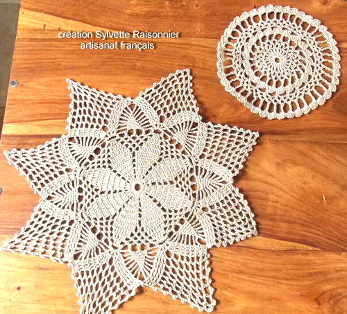 Napperons crochet main - napperons,
