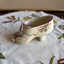 Chaussure, soulier en Faïence