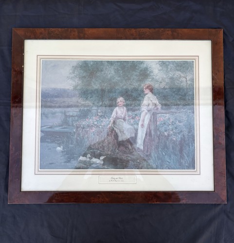 Gravure ancienne scene - gravure,
