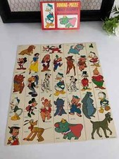 23 ⚜ Fernand Nathan Domino Educational Board Game Walt Disney Puzzle Complete
