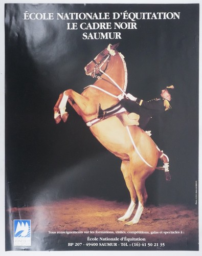 Affiche art le cadre noir - [affiche,