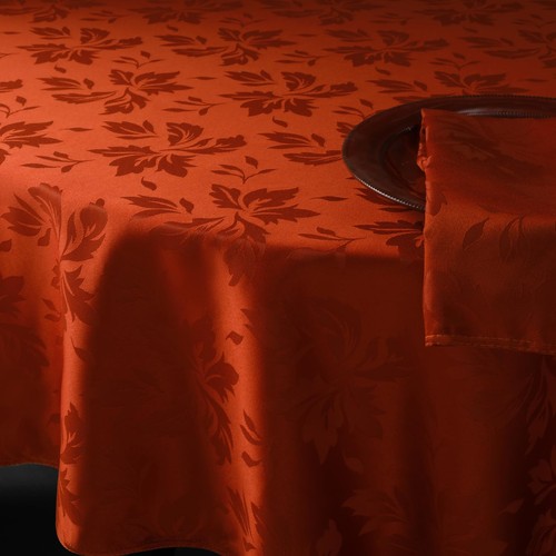 Nappe ronde orange 160 - orange,