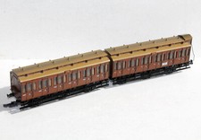 MARKLIN HO 4208 DOUBLE WAGON COMPARTMENT PRUSSIAN PASSENGER CAR 3rd C FITTED