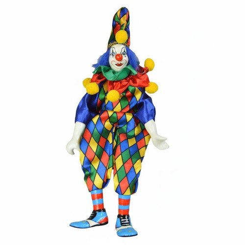 Poupée clown céramique - poupée,