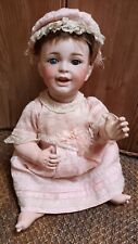 Très joli Bébé de caractère porcelaine SFBJ 236 T8 44cm - poupée ancienne