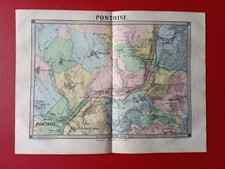 PLAN ANCIEN DE PONTOISE