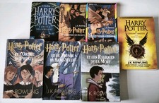 LOT 6 livres HARRY POTTER