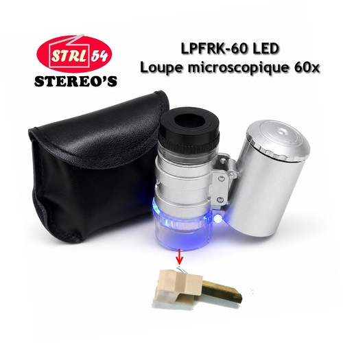Loupe microscope led uv - bi, &