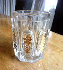 Ancien verre à vin - dorures