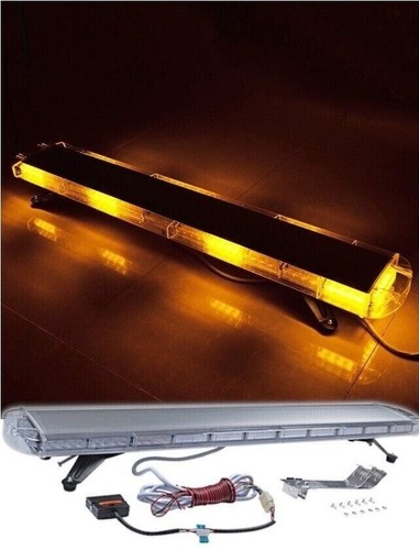 130cm led ambre - ambre, barre