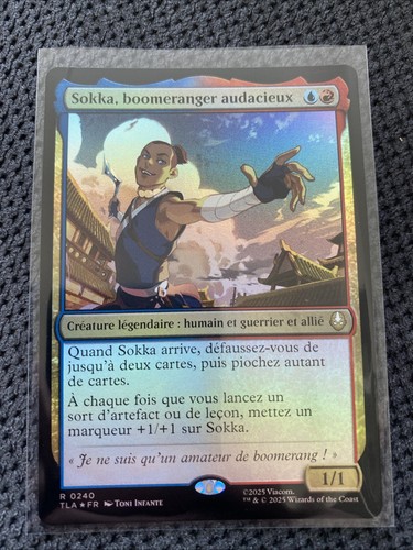 Sokka boomerang audacieux mtg - audacieux,