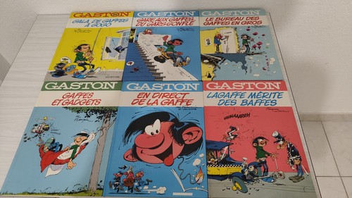 Lot gaston lagaffe en - 9,