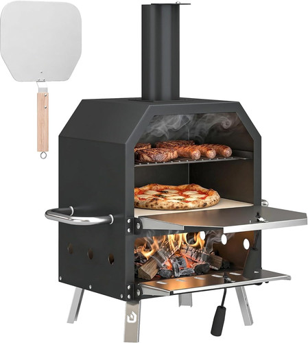 Four pizza extérieur - à, bois