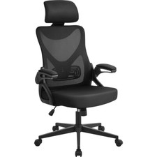 Fauteuil de Bureau Hauteur Réglable Chaise de Bureau Ergonomique 