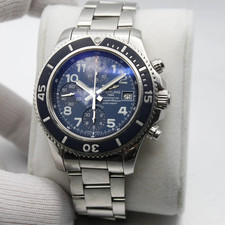 Breitling Superocean Steel Blue Dial Automatic Mens Watch A13311D1/C936-161A