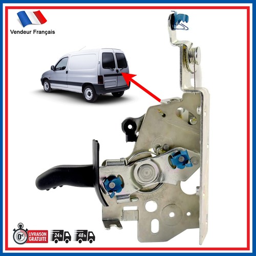 Serrure arrière pour porte