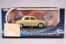 LK725 SOLIDO SIXTIES 4542 1/43 1:43 Renault Dauphine car sunroof gold