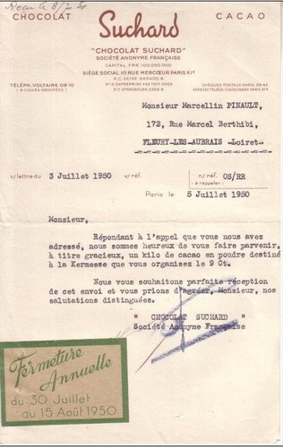 Paris lettre fermeture - lettre, +