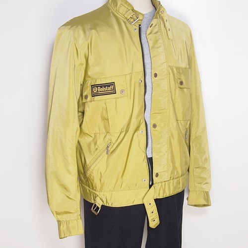 Veste motard belstaff - de, verte